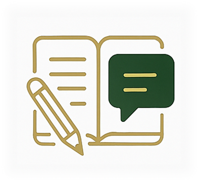 otwarty zeszyt z ołówkiem